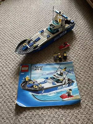 Buy Lego City 7287 Police Boat, Missing Pieces, No Box • 10£