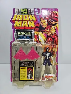 Buy Marvel Comics Iron Man The Animated Series Spider Woman Figure ToyBiz 1994 • 18.99£