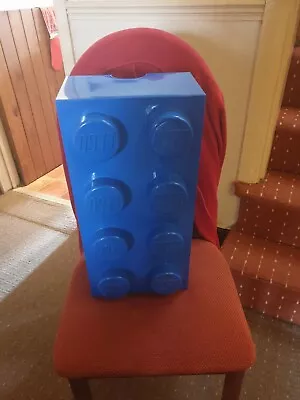 Buy Large Blue 4x2 LEGO 8-Stud Brick Storage Tub Box Stackable • 22£