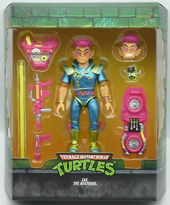 Buy ZAK, THE NEUTRINO Teenage Mutant Ninja Turtles ULTIMATES! Wave 9 - Super7 2023 • 56£