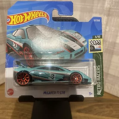 Buy Hotwheels Mclaren F1 Gtr 2022 Retro Racers Short Card BNIP Short Card 1:64 Scale • 2.99£