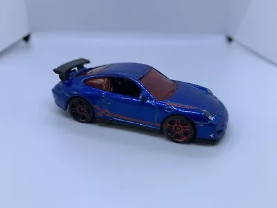 Buy Hot Wheels - Porsche 911 GT3 RS GT3RS Blue - Diecast - 1:64 Scale - USED • 3£