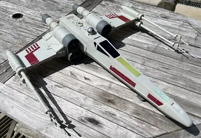 Buy X Wing Fighter Star Wars Huge Large 29  C2604 Rebel Toy Model Rare Hasbro Used • 29.99£