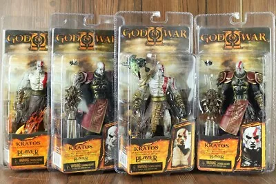 Buy Neca God Of War Kratos Golden Fleece Armor Medusa Head 7  Game Action Figure Toy • 23.99£