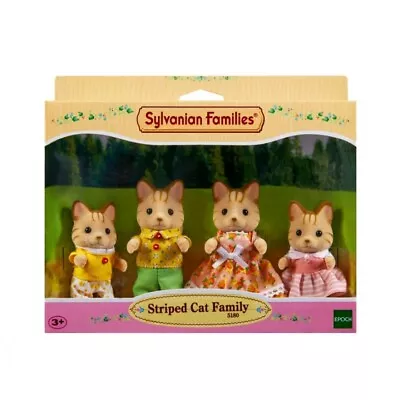 Buy Sylvanian Families - Striped Cat Family • 22£