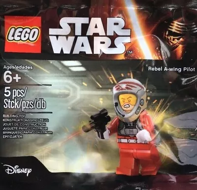 Buy LEGO Star Wars 5004408 Rebel A- Wing Pilot Polybag New And Sealed • 6.95£