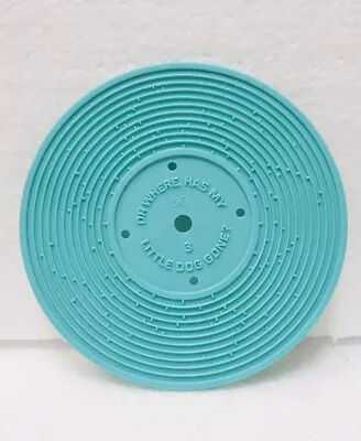 Buy Vintage Fisher Price Disc For Record Player Dog Gone , London Bridge Turquoise • 4.50£