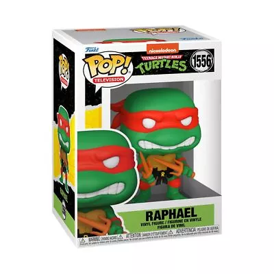 Buy Funko POP! TV: Teenage Mutant Ninja Turtles (TMNT) - Raphael - TMNT Retro/Classi • 16.63£