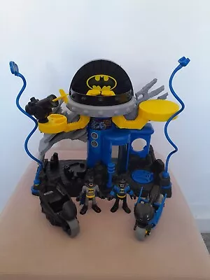 Buy Fisher Price Imaginext Batman Command Centre Cave With Bikes And Figures Playset • 16£