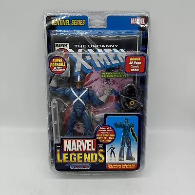 Buy Marvel Legends Sentinel Series Cyclops Blue Variant  X-Men Figure (2005) BAF • 49.99£