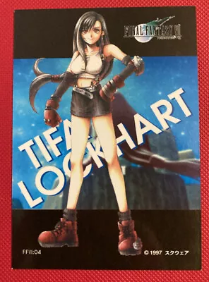 Buy Final Fantasy VII Tifa Lockhart Kotobukiya Serialized Collectible Card FF7 CCG • 107.17£