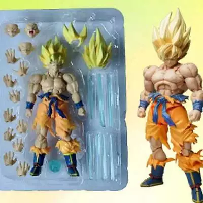 Buy S.H.Figuarts Dragon Ball Z Legendary Super Saiyan Son Goku Action Figures Gifts • 24.89£