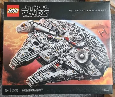 Buy LEGO STAR WARS 75192 MILLENNIUM FALCON ULTIMATE COLLECTORS SERIES + Stand • 600£