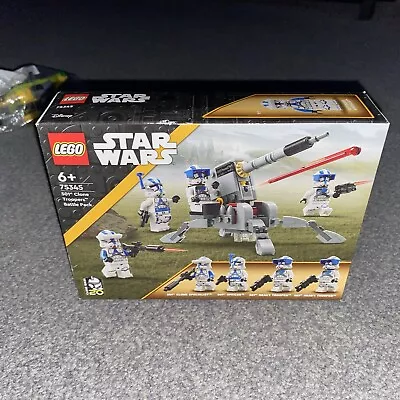 Buy Lego Star Wars Set 75345 501st Clone Troopers Battle Pack • 10£