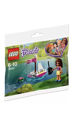 Buy LEGO Friends Olivia's Remote Control Boat 30403 Polybag Set Brand New Sealed • 3.99£
