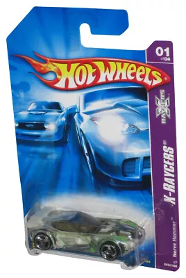 Buy Hot Wheels X-Raycers 1/4 (2006) Clear Nerve Hammer Toy Car 069/180 • 9.73£