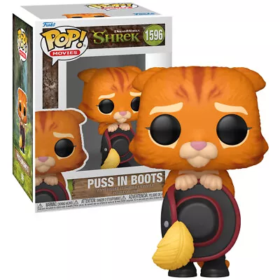 Buy Funko Shrek Puss In Boots Shrek POP! Movies Figure 1596 • 16.99£