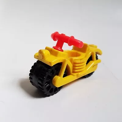 Buy Fisher Price Little People Yellow Motorcycle Pop Up Camper Motorbike Bike • 9.99£