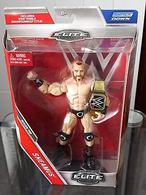 Buy WWE Mattel Sheamus Elite Series 46 With WWE Title Belt Brand New In Box Unopened • 28£