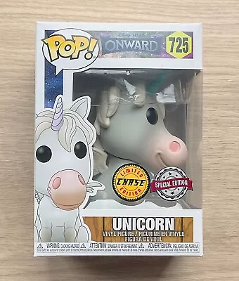 Buy Funko Pop Disney Onward Unicorn CHASE #725 + Free Protector • 29.99£