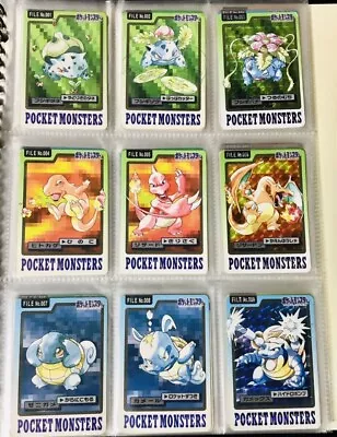Buy Pokemon Carddass Bandai 153 Cards Charizard Complete Set TCG 1997 From Japan • 636.81£