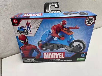 Buy Hasbro Spider-man Marvel Web Cycle Toy - Vehicle & Figure • 16.99£