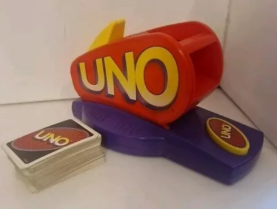 Buy Original Uno Extreme Rapid Fire Card Dispenser With Cards Mattel 1998 - Tested  • 4.95£