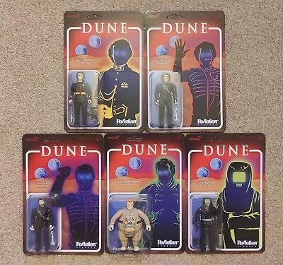 Buy Super7 ReAction Dune (1984) - 5 Figure Bundle - Brand New & Sealed • 39.95£
