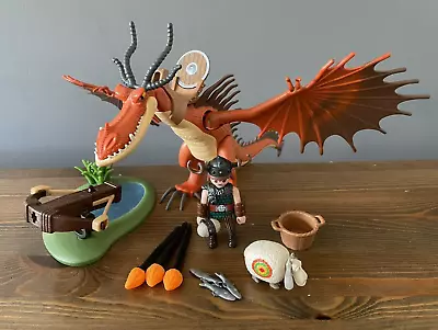 Buy Playmobil How To Train Your Dragon Hookfang & Snotlout Set 9459 Complete • 45£