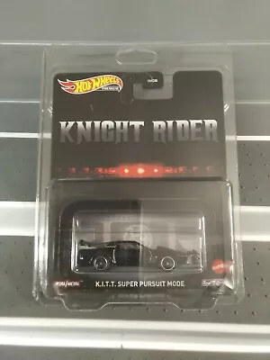 Buy Hot Wheels PREMIUM KNIGHT RIDER SUPER PURSUIT MODE ON BLISTER AND  IN PROTECTOR • 20£