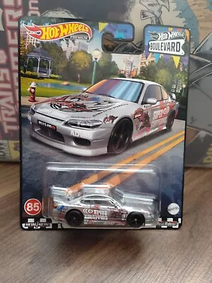 Buy Hotwheels Premium Nissan Silvia S15 1:64 New Sealed In Protective Case • 12£