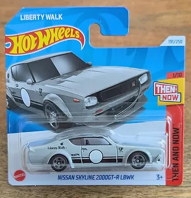 Buy Hot Wheels Nissan Skyline 2000 Gtr Lbwk • 3.99£