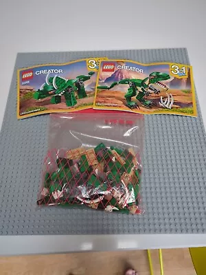 Buy LEGO Creator Mighty Dinosaurs 31058 Complete Set W/Instructions • 0.99£