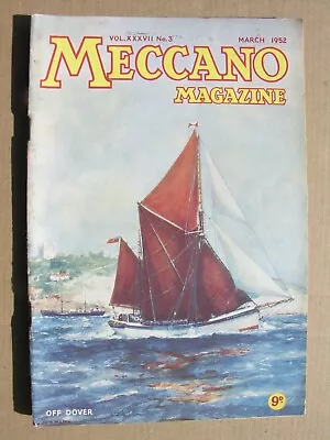 Buy 1952 MECCANO MAGAZINE March Janusz Zurakoski Spritsail Barge Race Jersey Railway • 8£