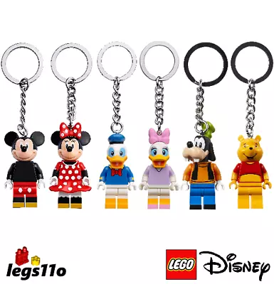 Buy LEGO Disney Minifigure Keyring Keychain NEW WITH TAGS Choose Character • 7.97£