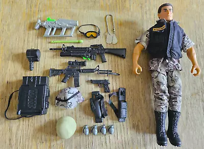 Buy Vintage 1994 Rapid Fire Action Man + Loads Of Accessories • 24.99£