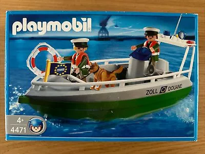 Buy Plymobil 4471 Boat Boxed Customs Duane Zoll • 7£