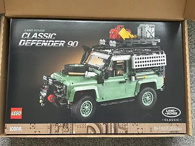 Buy Lego Icons Land Rover Classic Defender 90 10317 New Sealed Mint Box Genuine Lego • 195£