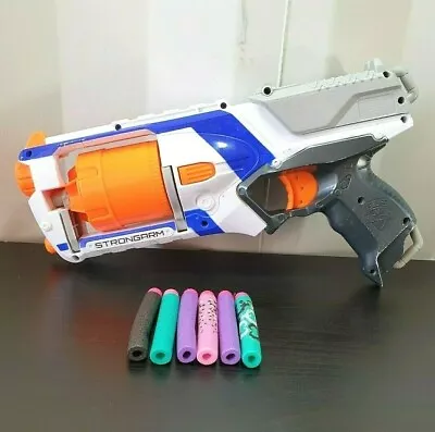 Buy NERF N-Strike Strongarm - 6 Shot - 6 Darts Included - Used - Good • 7.99£