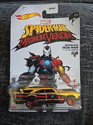 Buy 2020 Hot Wheels Spider-Man Maximum Venom Jack Hammer MOC New Sealed • 3.99£