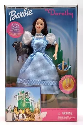 Buy 1999 The Wizard Of Oz Barbie Doll: Talking Dorothy & Toto / Mattel 25812, NrfB • 75.77£
