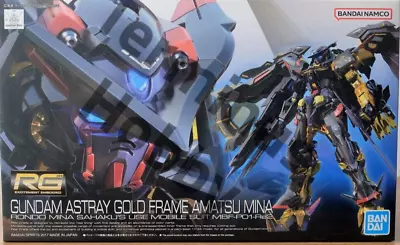 Buy RG24 Gundam Astray Gold Frame Amatsu 1/144 Real Grade Model Mounting Kit BANDAI • 50.57£