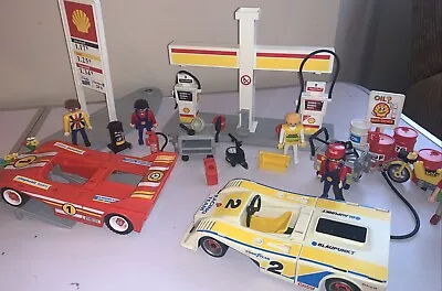 Buy Playmobil Shell Garage & Racing Car Bundle • 10£