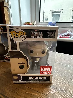 Buy Marvel #964 Baron Zemo Collector Corps Exclusive Funko Pop Falcon Winter Soldier • 14.99£