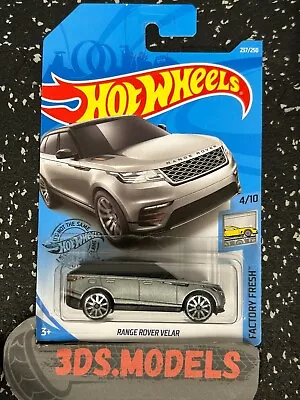 Buy RANGE ROVER VELAR SILVER LONG CARD Hot Wheels 1:64 **COMBINE POSTAGE** • 9.95£