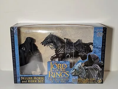 Buy Lord Of The Rings: The Fellowship Of The Ring Ringwraith & Horse Toybiz Figure • 59.49£