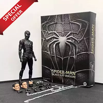 Buy S.H.Figuarts Spider-Man No Way Home Tobey Maguire Black Suit Ver Figure Boxed UK • 27.99£