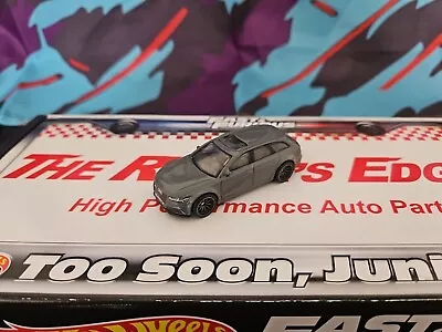 Buy Hot Wheels Premium '17 Audi RS6 Avant Estate Car Culture Real Riders Combi Post  • 18.45£