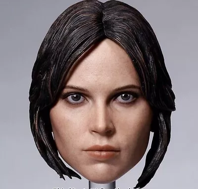 Buy 1/6 Felicity Jones Head Sculpt Star Wars Hot Toys Jyn Erso Phicen • 38.39£