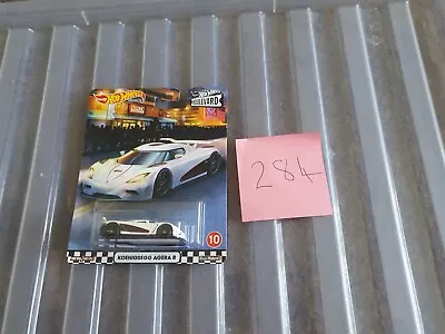 Buy 284 Hot Wheels  Boulevard Koenigsegg Agera R Number 10 • 30£
